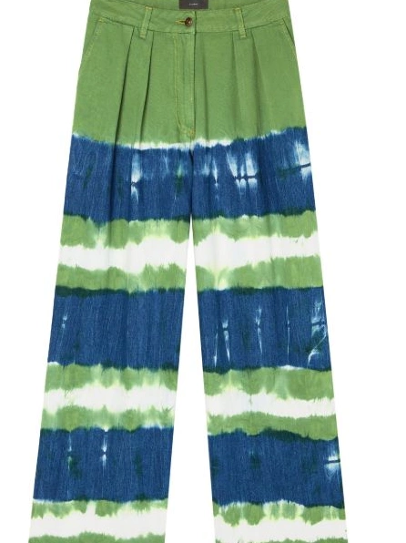 Cheap Alanui jeans Women Magic Journey tie-dye 0801